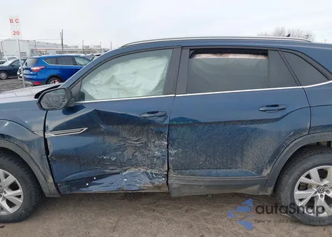 2021 Volkswagen Atlas Cross Sport 2.0T S from USA, damaged, VIN 1V2GC2CA2MC225383